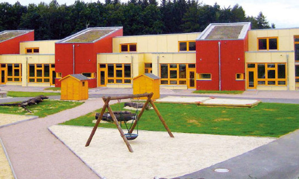 Vallox_Referenz_Oelsnitz_Neubau_KWL_Passivhaus_Kindergarten